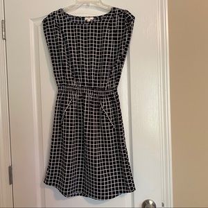 Charming Charlie size Small Black and white dress